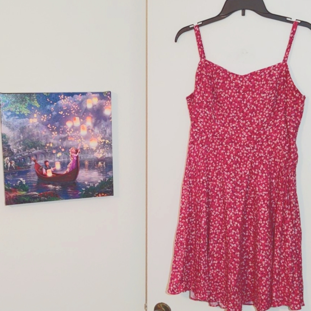Old Navy fit and flare cami dress